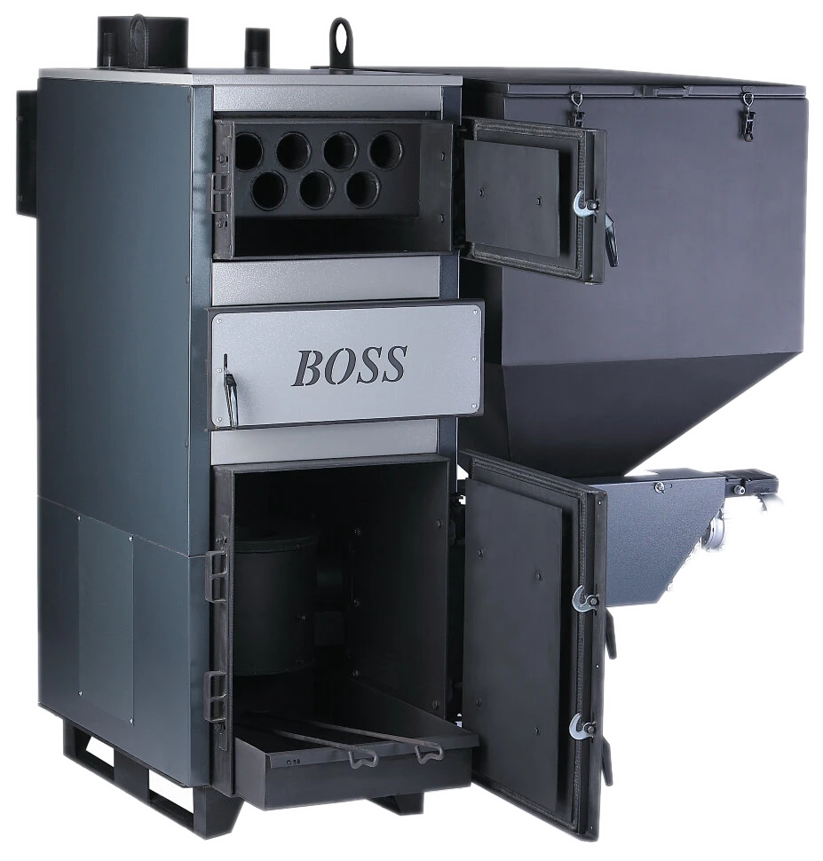 Автоматический твердотопливный котел BOSS 16