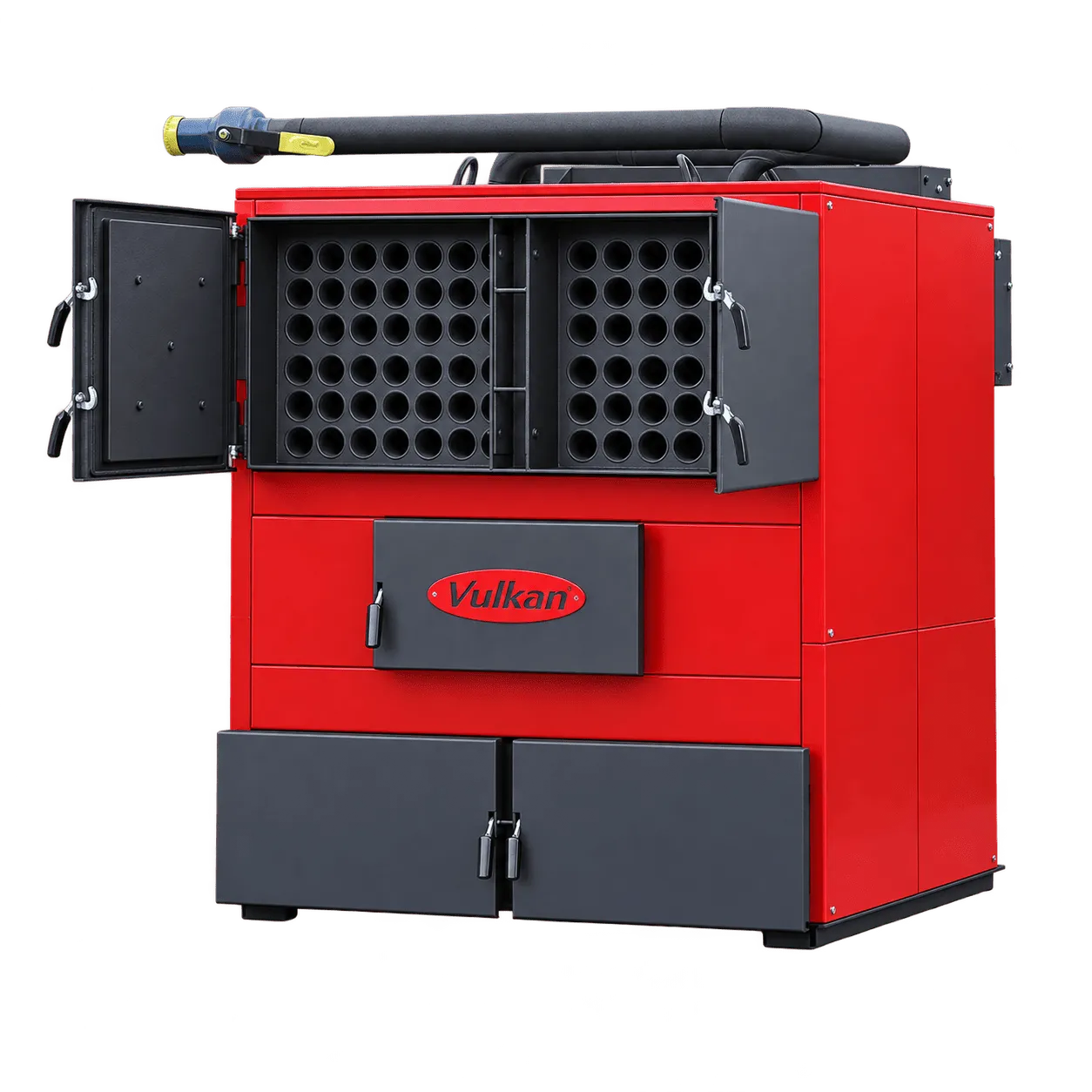 Автоматический пеллетный котел VULKAN Eko Max Duo 360